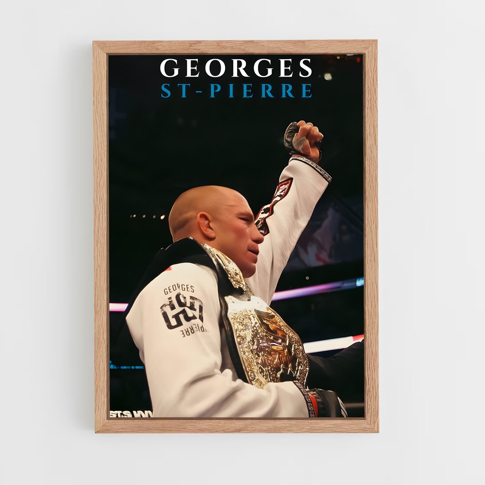 Poster Le Micro de GSP – affiche MMA (vue 4)